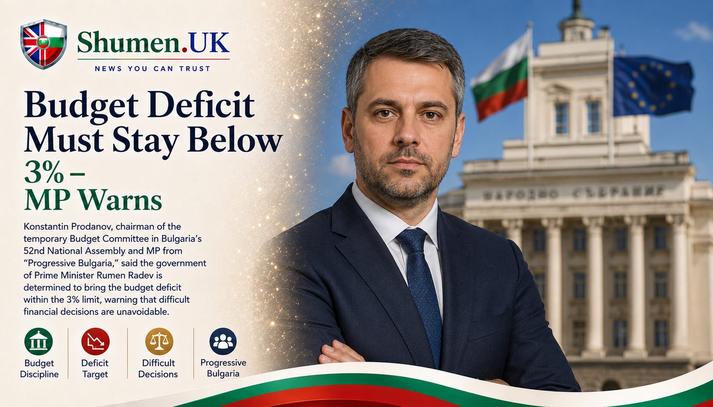 Bulgaria Faces €7 Billion Budget Gap as Government Orders 10% Ministry Spending Cuts