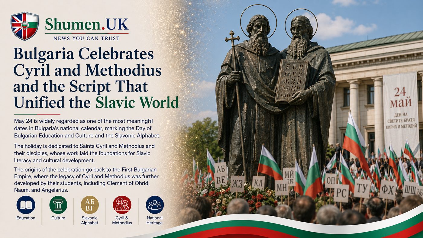 Bulgaria Celebrates the Script That Unified the Slavic World