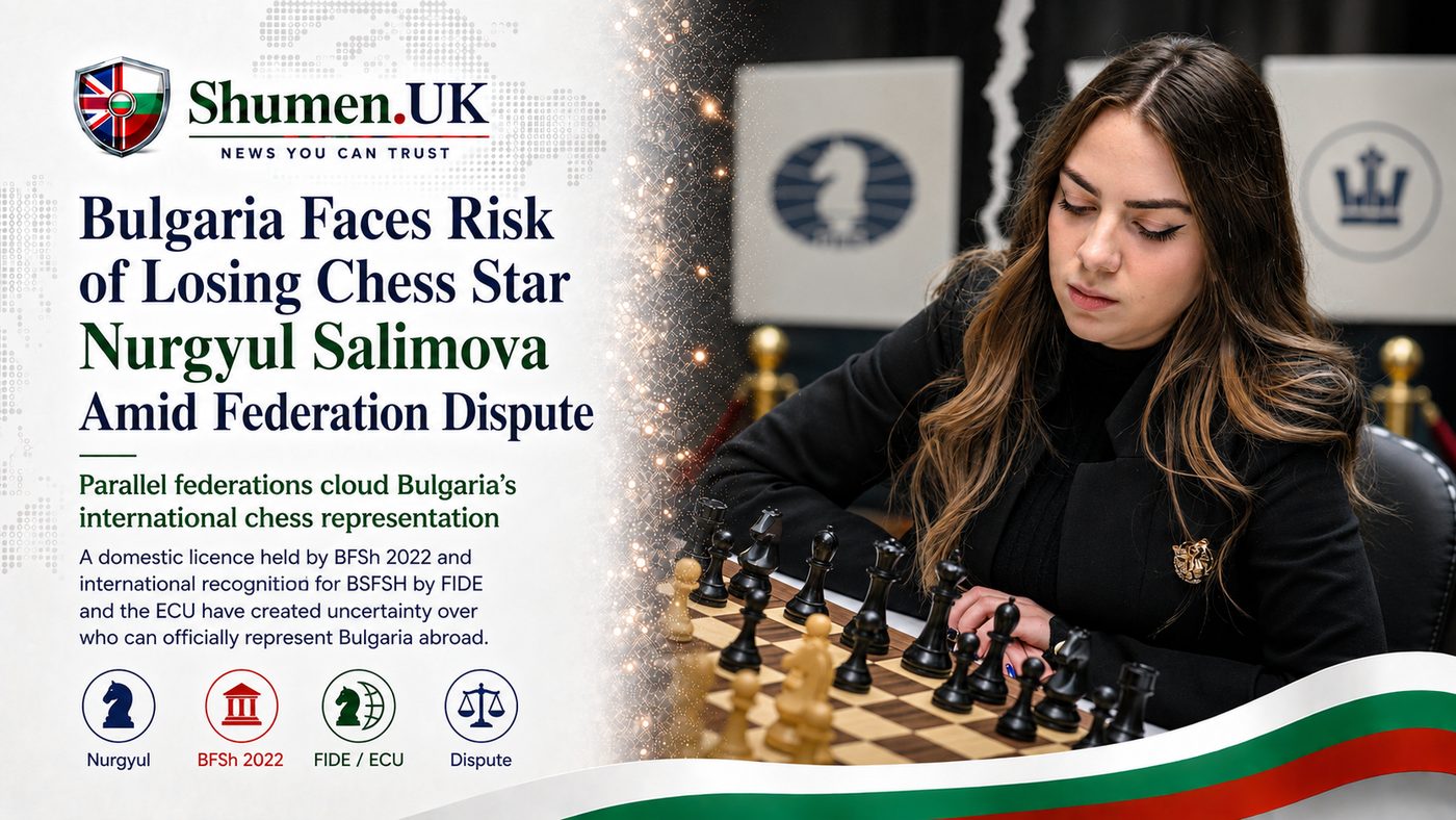 Bulgaria's Top Chess Player Warns Career at Risk as Federation Row Hits FIDE Deadline