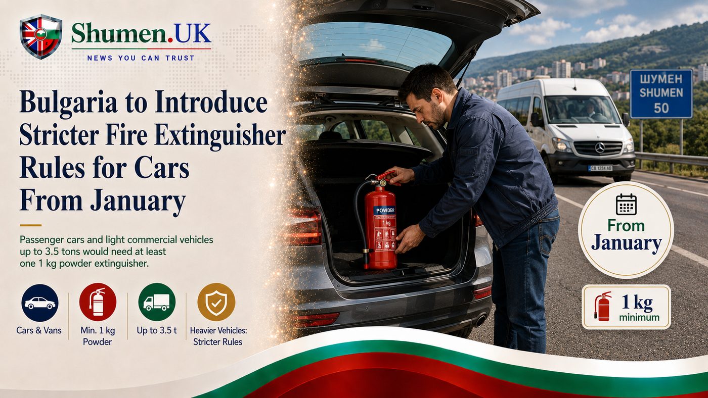 Bulgaria Tightens Fire Extinguisher Rules From January 2027