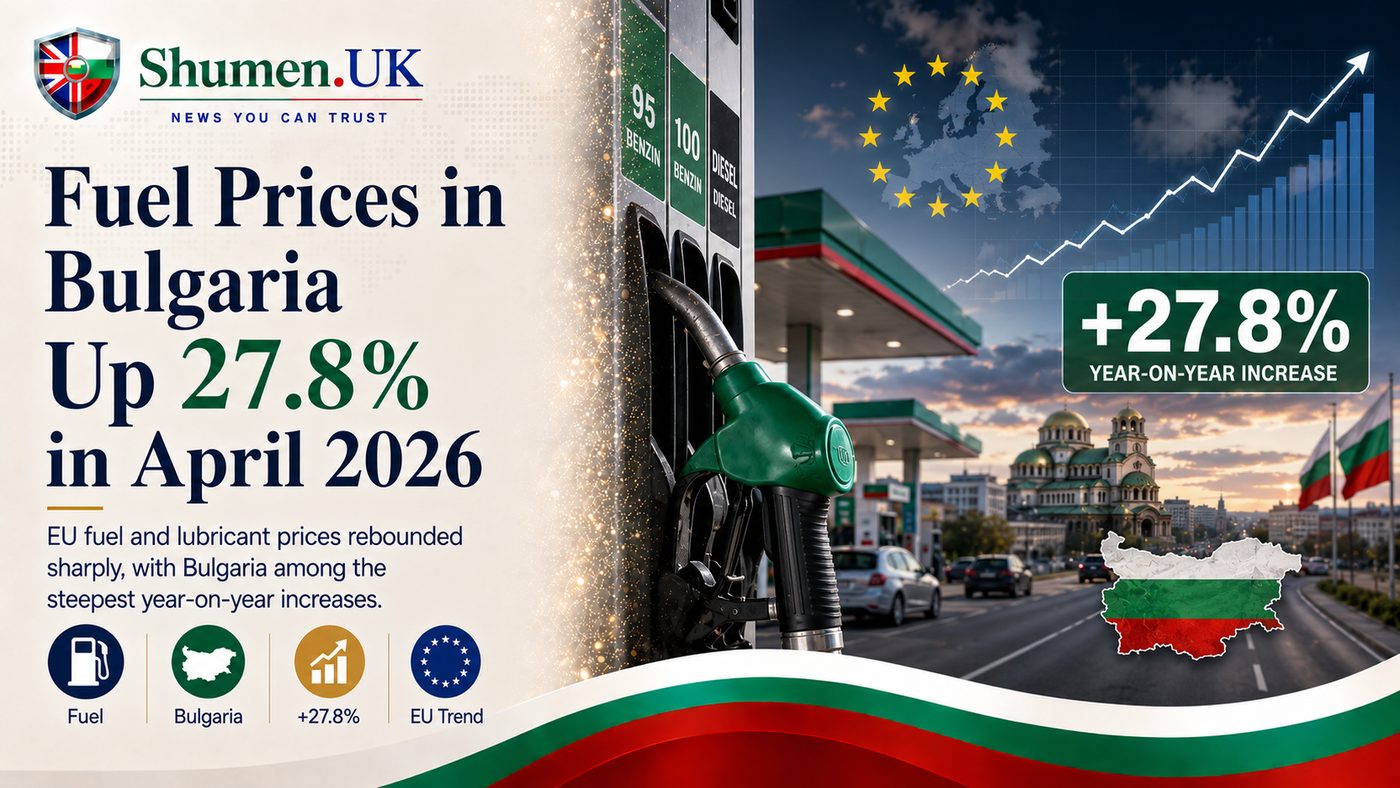 Bulgaria's Fuel Bill Just Got Steeper, Eurostat Confirms