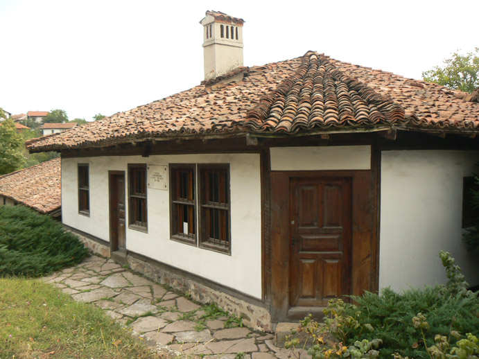 A village house of the kind The English Neighbour was filmed around, in the countryside east of Sofia