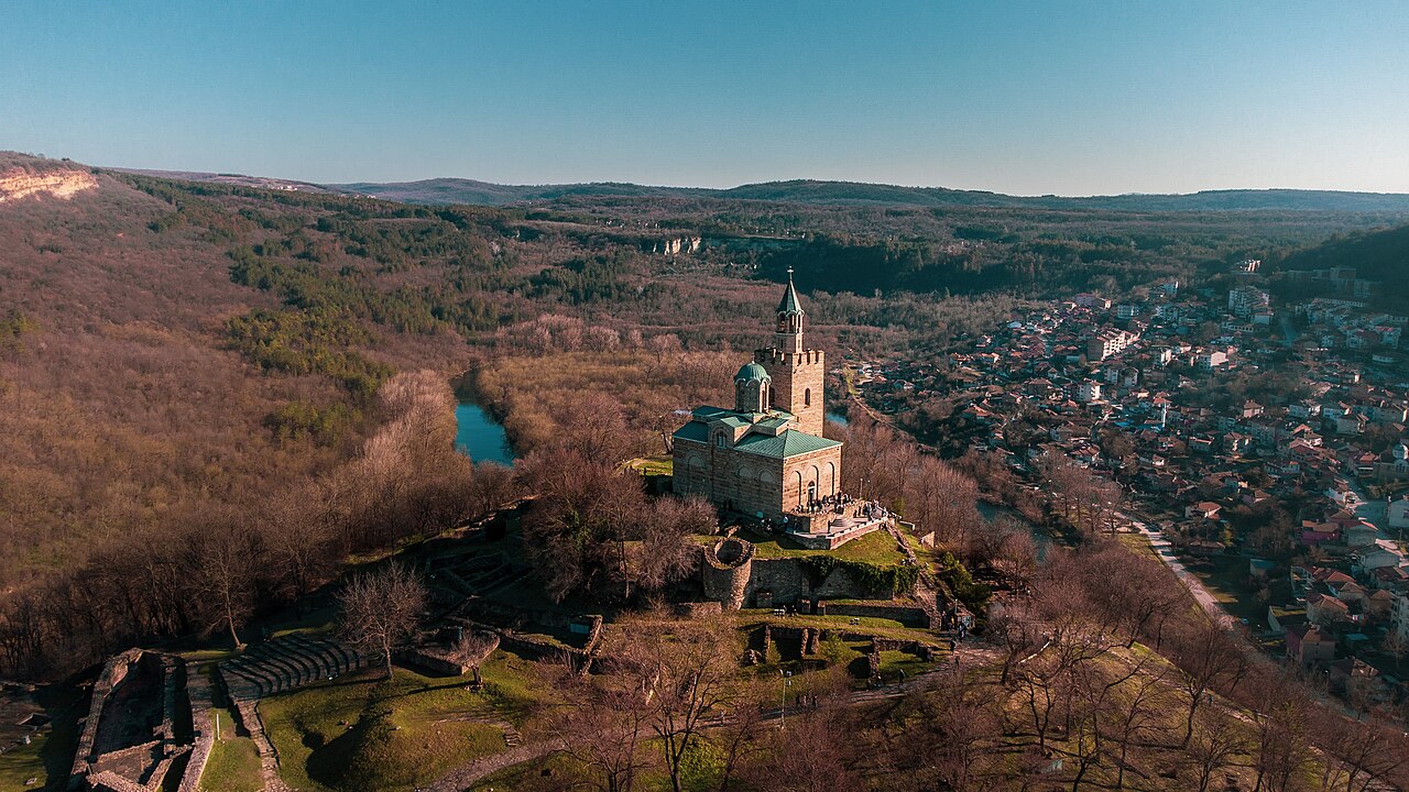Veliko Tarnovo, the old capital where Bulgaria's independence was proclaimed in 1908