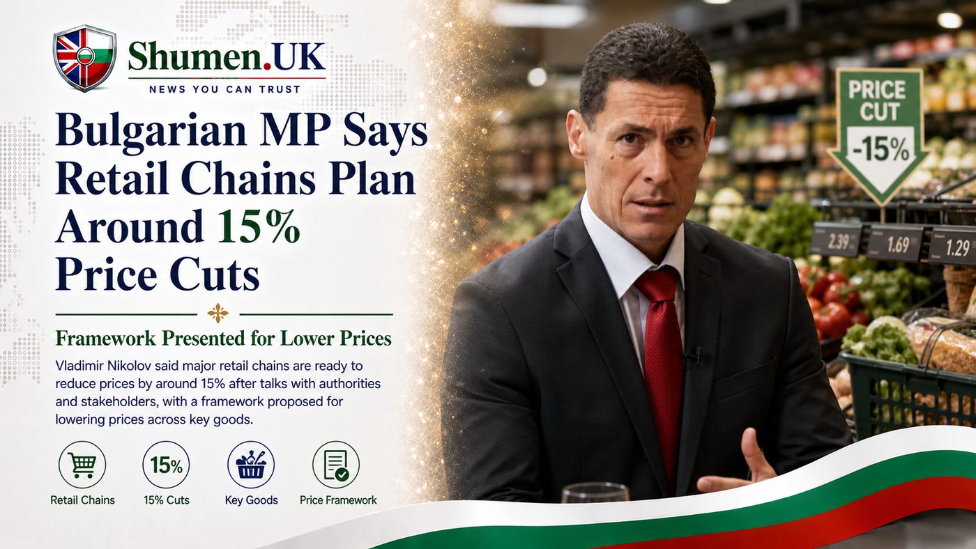 Bulgarian Retail Chains Promise 15% Price Cuts, MP Claims