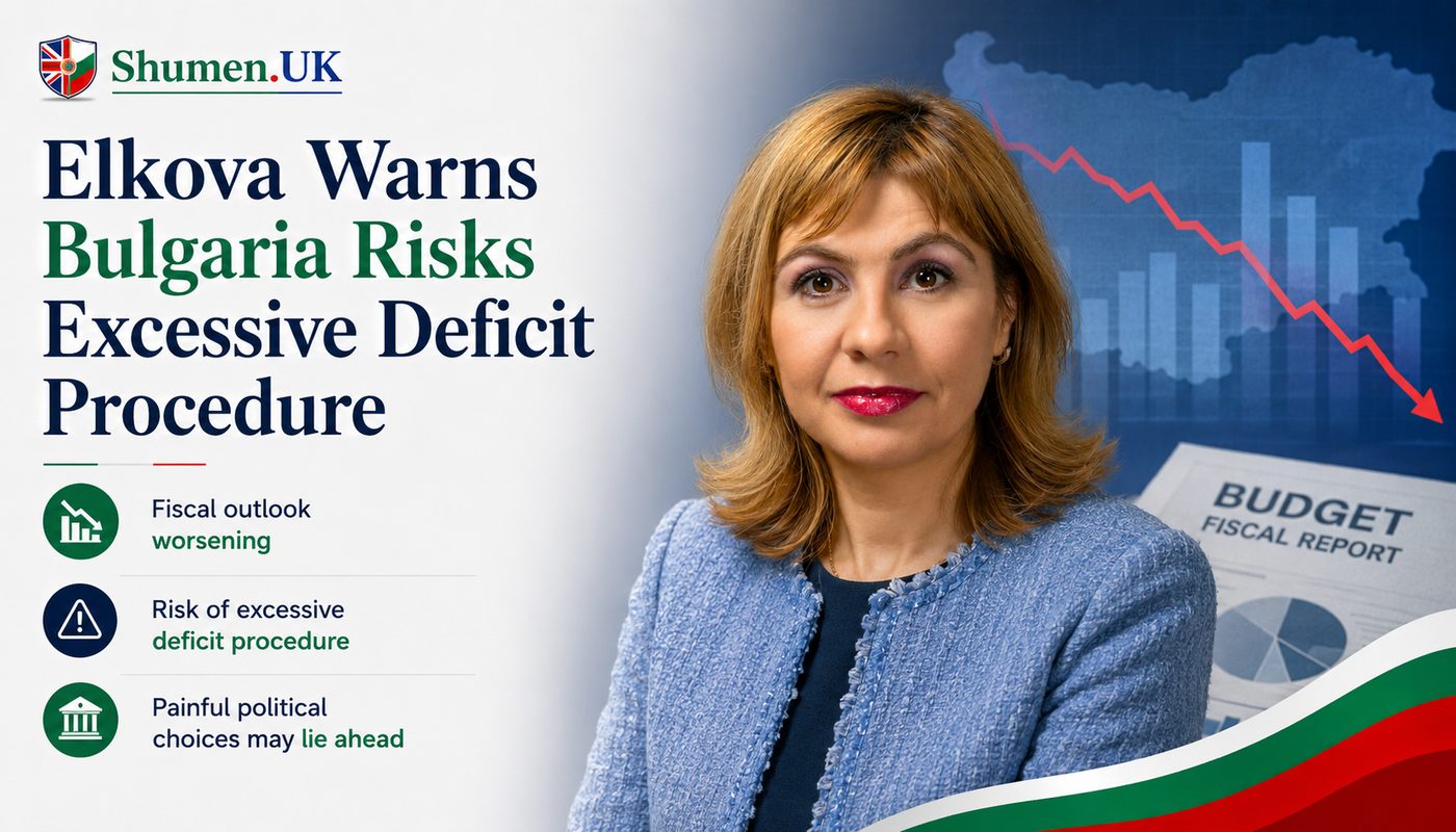 Bulgaria Risks EU Deficit Procedure as Spending Outpaces Revenue, Former Deputy Minister Warns