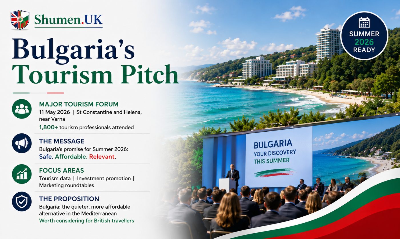 Bulgaria Pitches Itself as Safe, Affordable Summer Destination at Tourism Forum