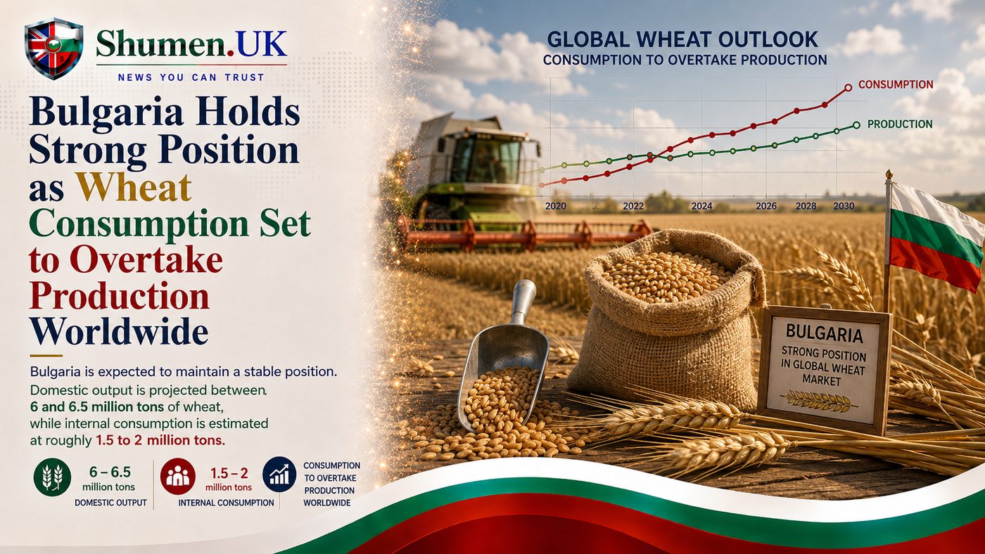 Bulgaria Holds Steady as Global Wheat Markets Tighten