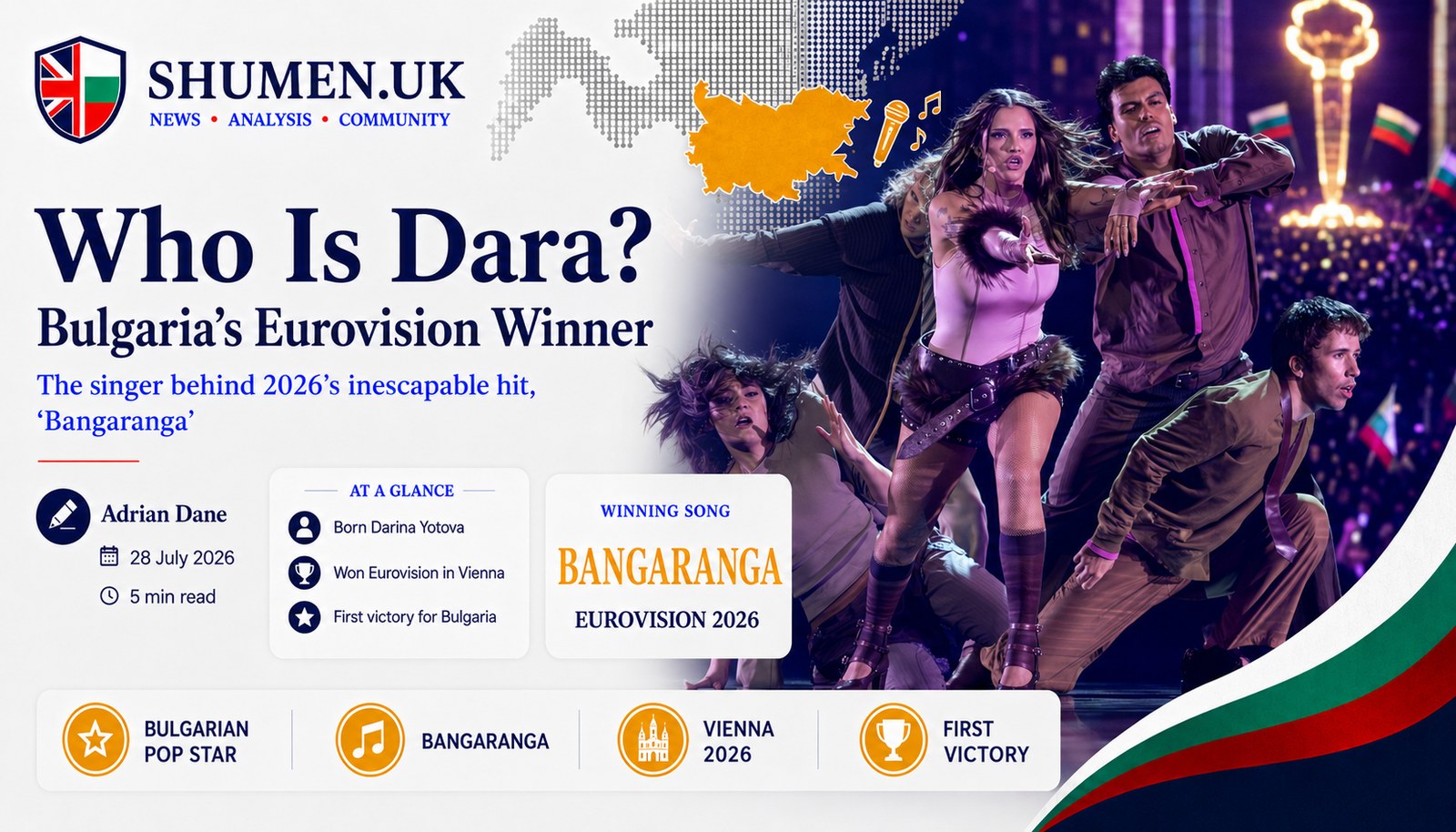 Who Is Dara? The Singer Who Won Bulgaria Its First Eurovision