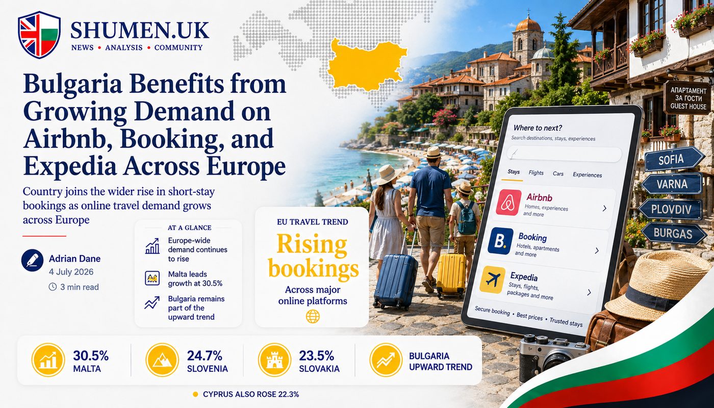 Europe's Short-Let Boom Keeps Climbing, and Bulgaria Is Quietly Along for the Ride