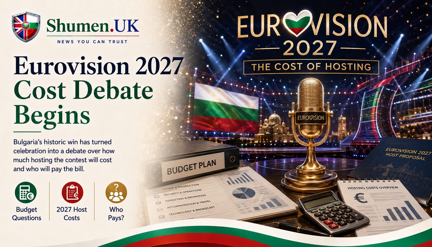 Bulgaria Faces €30 Million-Plus Bill After Eurovision Win as Sofia and Burgas Compete to Host 2027 Contest