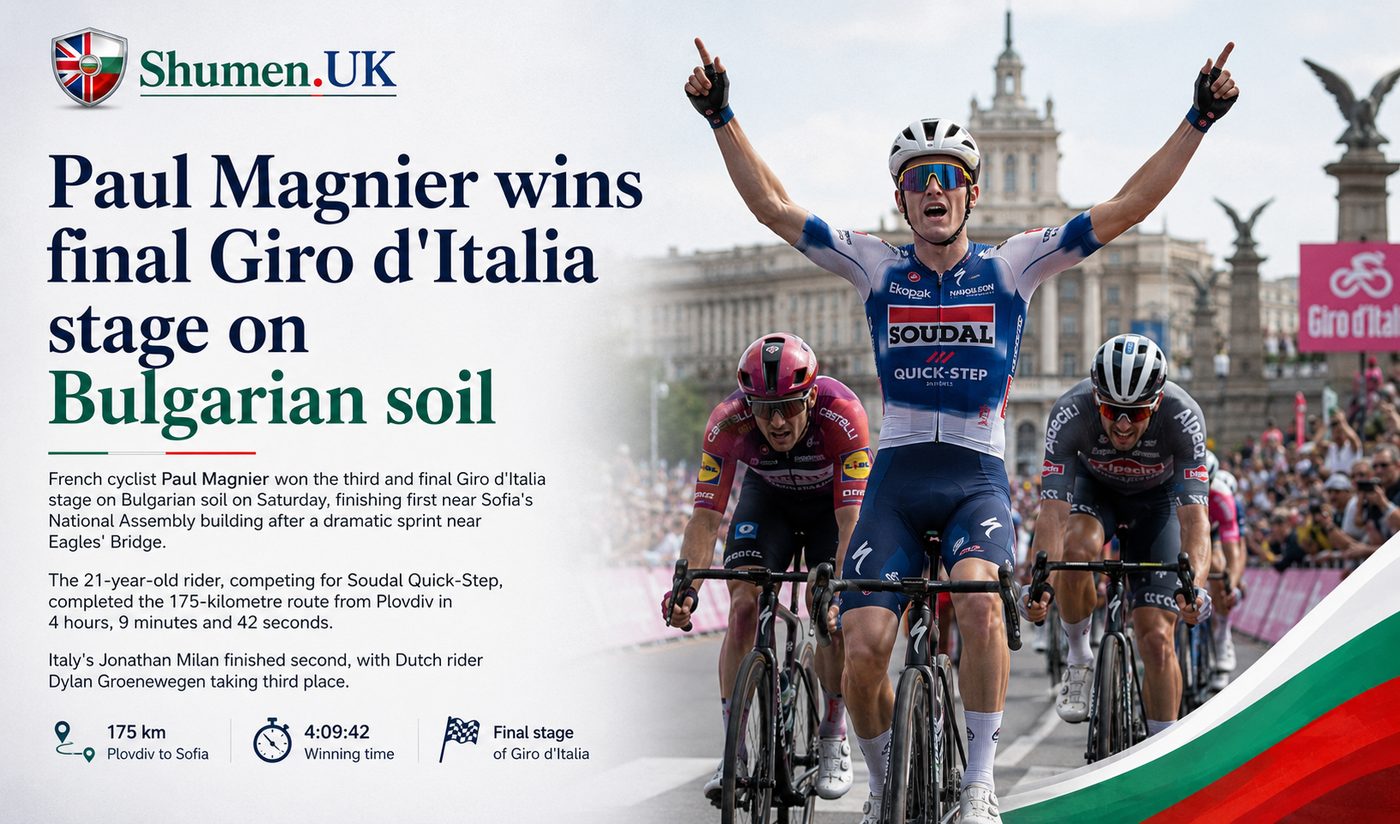French Cyclist Paul Magnier Takes Historic Double Win as Bulgaria Hosts First Giro d'Italia Stages