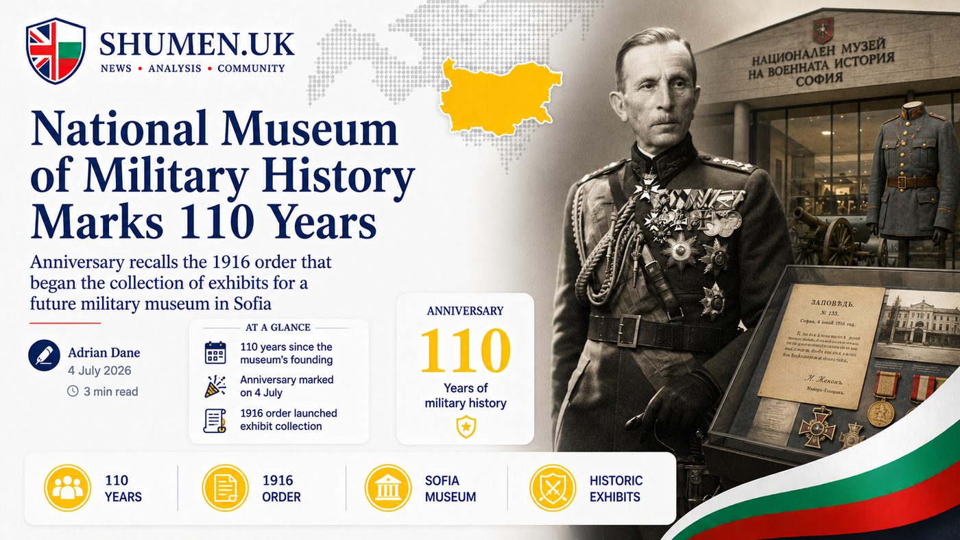 A Million Artefacts On: Bulgaria's Military History Museum Turns 110