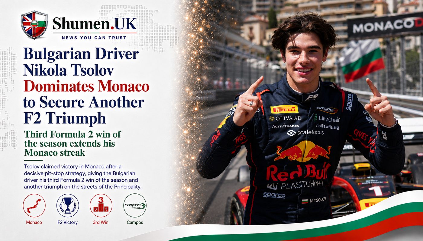 Bulgarian Driver Tsolov Claims Third Straight Monaco Win