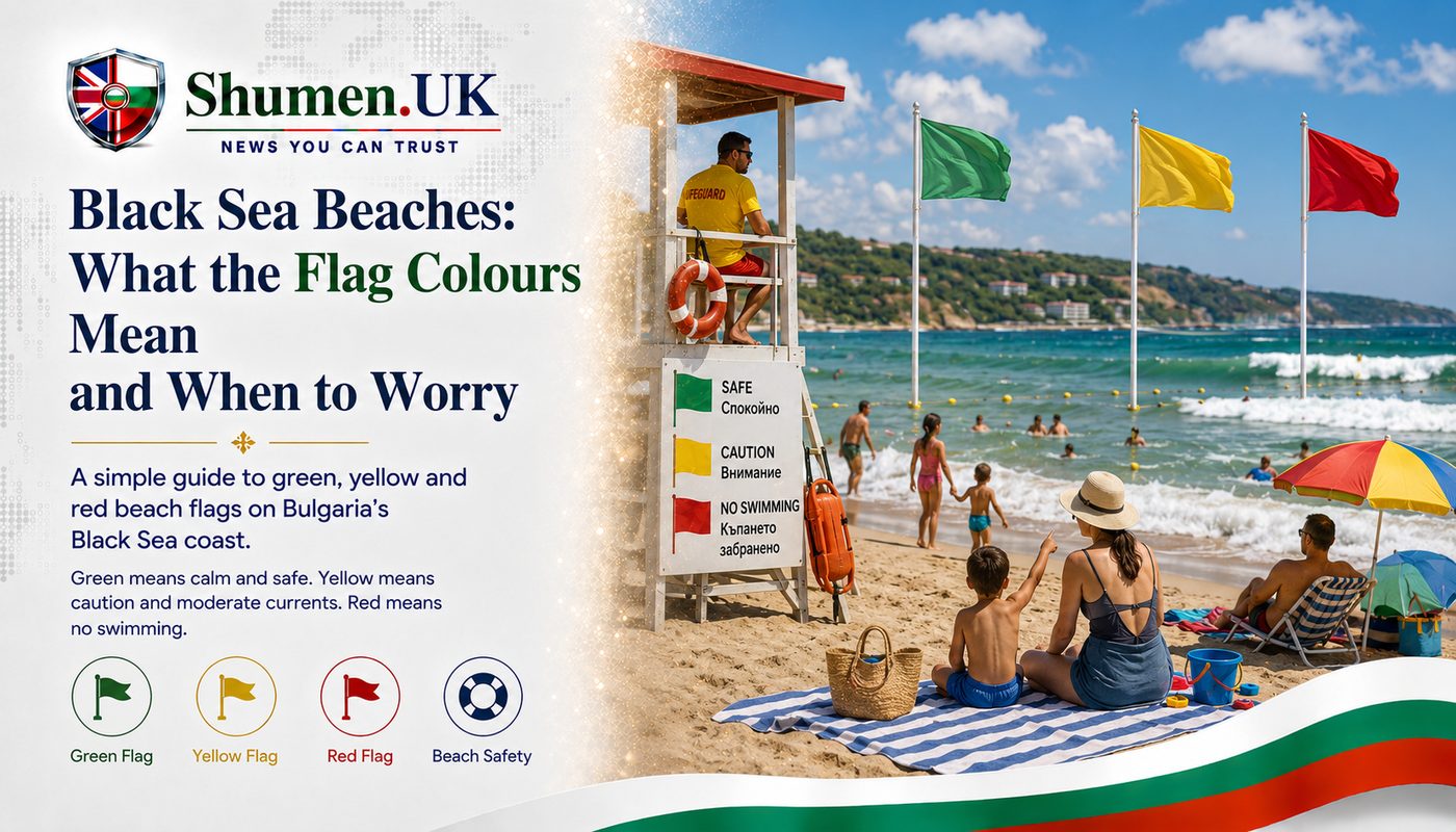 Black Sea beaches: what the flag colours mean and when to worry