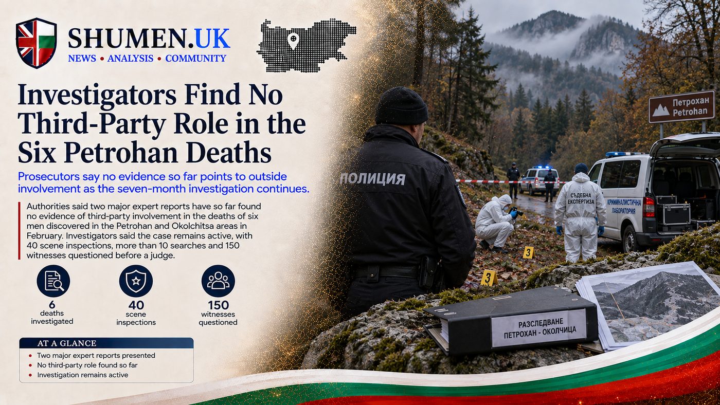 Petrohan deaths: no outside role found, but the case stays open