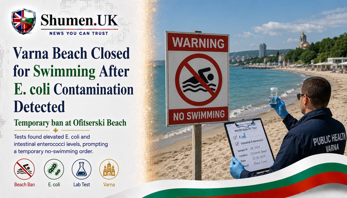Varna Beach Shut After E. coli Tests Come Back Positive