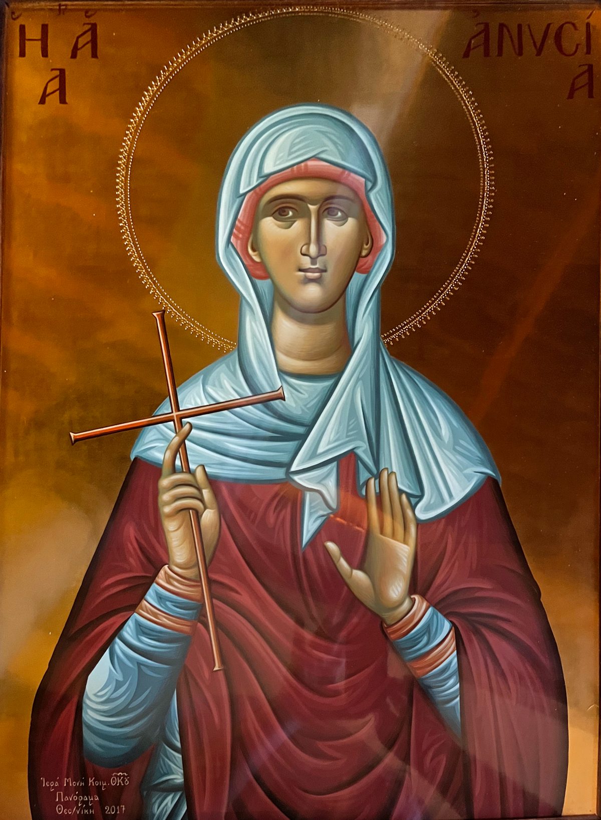 Saint Demetrius of Thessaloniki icon