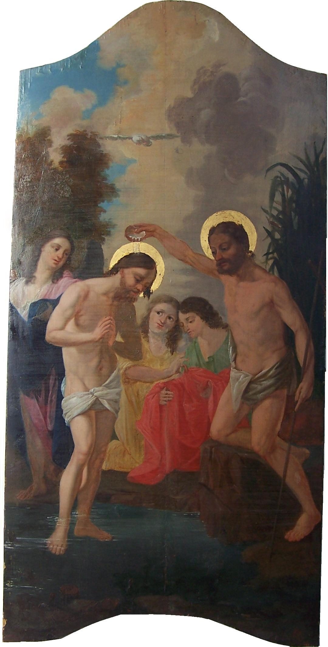 Theophany icon, baptism of Christ